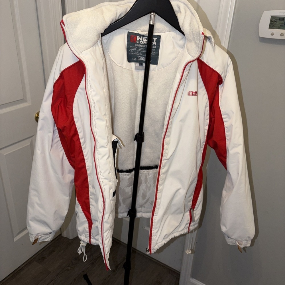 Rare Vtg 80s West Corner Advanced Ski Wear Jacket Small Alpine Inspired Logo